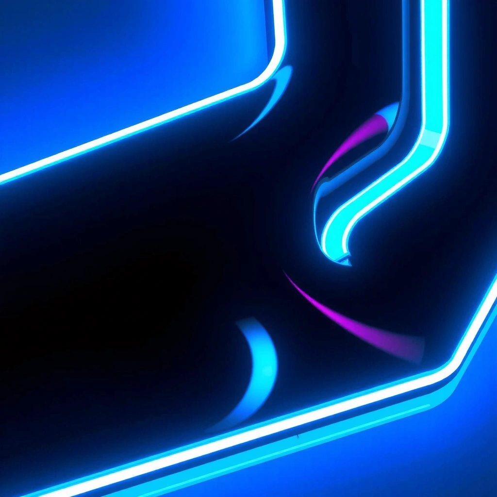 Neon data stream background
